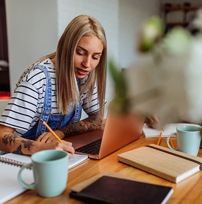 Woman Working